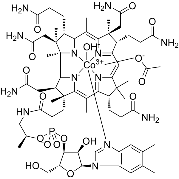 Hydroxocobalamin acetate 22465-48-1